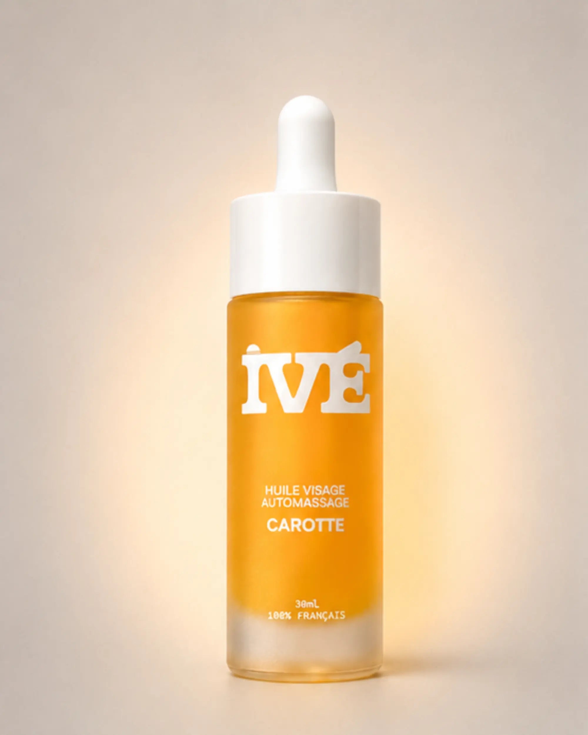 Packaging huile visage carotte BIO